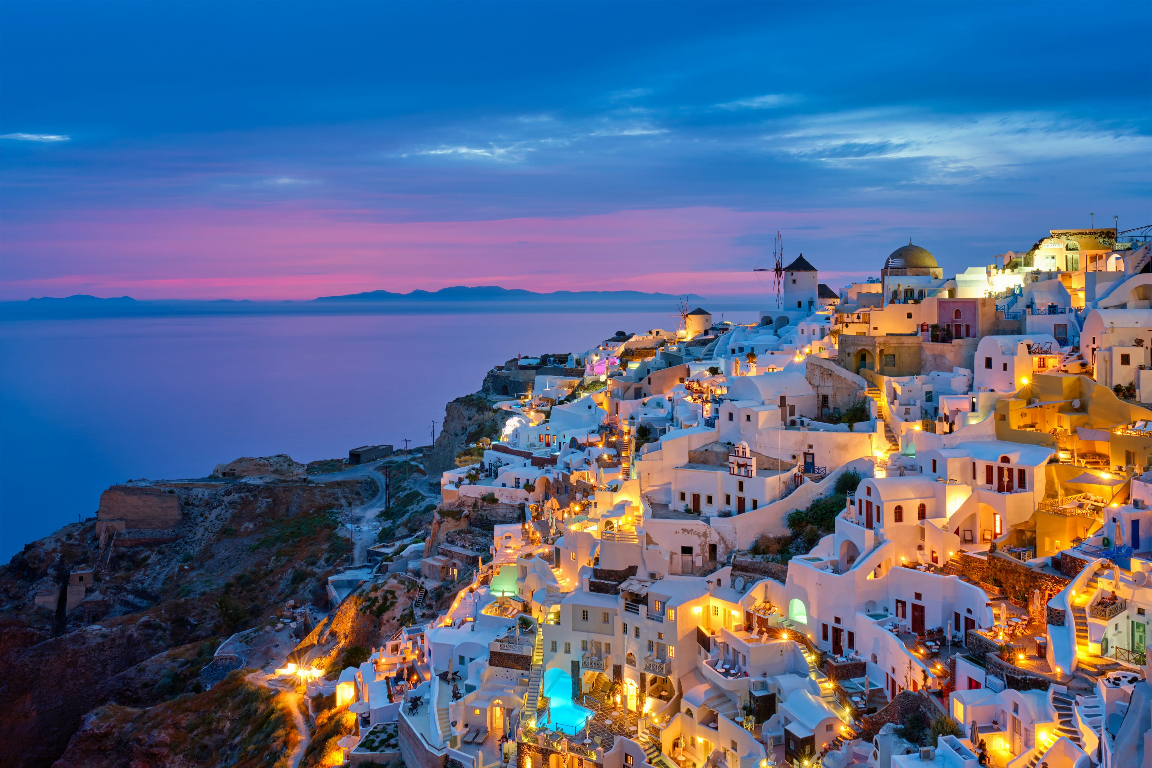 Santorini Family Escape: Blue Domes & Volcanic Shores